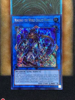 Yugioh Ningirsu The World Chalice Warrior COTD-EN050 Secret Rare NM - Image 1