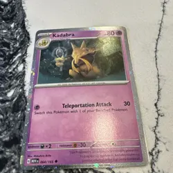 Pokemon 151 Abra Kadabra Alakazam EX Black Star TCG Promo Set - Image 3