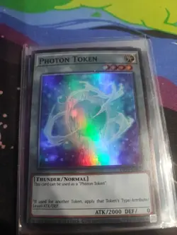 1x Yu-Gi-Oh! Photon Token - OP29-EN027 - Super Rare - NM - Image 1