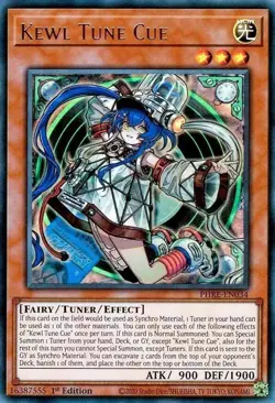 Yu-Gi-Oh! Kewl Tune Cue - Phantom Revenge - PHRE-EN034 Ultra Rare Near Mint - Image 2