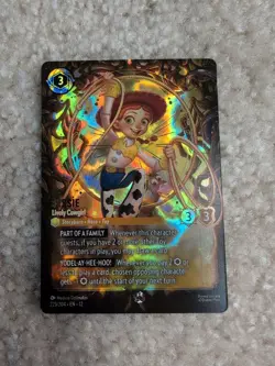 Disney Lorcana Wilds Unknown Jessie Lively Cowgirl 223/204 Enchanted *Read* - Image 1