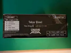 Union Arena Tokyo Ghoul Booster Box English Factory Sealed - Image 3