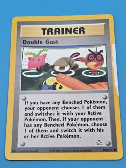 Double Gust 100/111 Neo Genesis Pokemon Card LP - Image 1