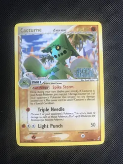 Cacturne (Delta Species) 15/100 Ex Crystal Guardians Reverse Holo - Pokemon Card - Image 1