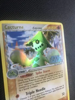 Cacturne (Delta Species) 15/100 Ex Crystal Guardians Reverse Holo - Pokemon Card - Image 5