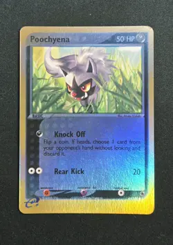 Poochyena 64/109 Reverse Holo 2003 EX Ruby & Sapphire Pokemon Card TCG - Image 1
