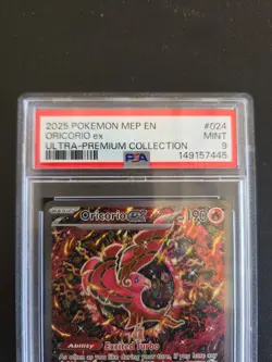 Pokemon Oricorio EX Black Star Promo Card 024 Phantasmal Flames PSA 9 Mint - Image 2