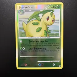 Bayleef 41/123 Mysterious Treasures Pokemon Reverse Holo Card - Image 1