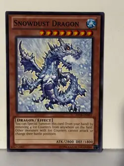 Snowdust Dragon Common ABYR-EN093 Unlimited Yugioh NM - Image 1