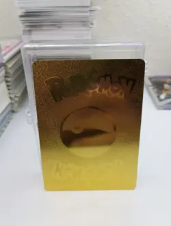 Tauros GX Gold Foil Fan Art Vinyl Textured Collector Pokemon Card - Image 2