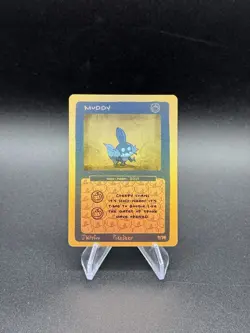 Pokederp Halloween Zombie Muddy Holo Mudkip 9/36 Custom Derpy Card - Image 1