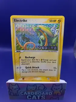 Electrike 60/107 Common Ex Deoxys Reverse Holo Stamped Pokemon Card - Image 1