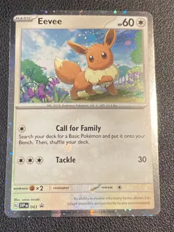 Eevee 043 Sv: Scarlet & Violet Promo Cards Holo - Image 1