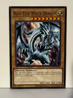 Blue-Eyes White Dragon (Unlimited Misprint) SDWD-EN001 Yugioh NM - Image 1