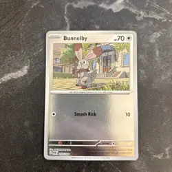Bunnelby Reverse Holo 064/088 Pokemon TCG Card Free Shipping - Image 1