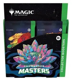 Wizards of the Coast Magic: The Gathering Commander Masters Box - 4 Packs 195166216683 - Image 1