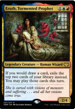 Eruth, Tormented Prophet R Innistrad: Crimson Vow 237 NM - Image 1