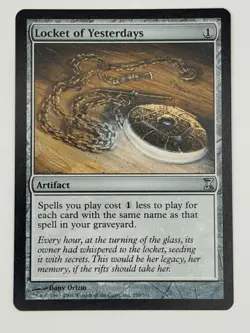 MTG Locket of Yesterdays NM Time Spiral - Image 1