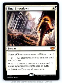 MTG Final Showdown Outlaws of Thunder Junction - NM - Image 1
