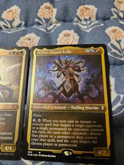 Myrkul, Lord of Bones, Zevlor, Bhaal, Bane Etched FOIL - DND Baldur's Gate - MTG - Image 3