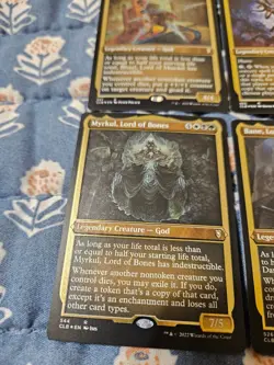 Myrkul, Lord of Bones, Zevlor, Bhaal, Bane Etched FOIL - DND Baldur's Gate - MTG - Image 4