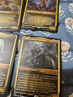 Myrkul, Lord of Bones, Zevlor, Bhaal, Bane Etched FOIL - DND Baldur's Gate - MTG - Image 5