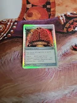 Gleemax (Alternate Foil) Unhinged Foil MTG Moderately Played - Image 1