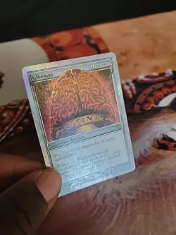 Gleemax (Alternate Foil) Unhinged Foil MTG Moderately Played - Image 2
