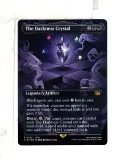MTG SkeenAB The Darkness Crystal BORDERLESS FOIL from FIN. NM. - Image 1