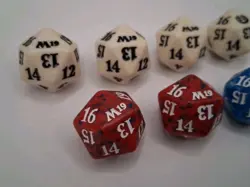 Magic The Gathering Spindown Life Counter Dice Lot Of 8 - Image 2