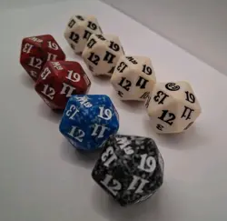 Magic The Gathering Spindown Life Counter Dice Lot Of 8 - Image 3