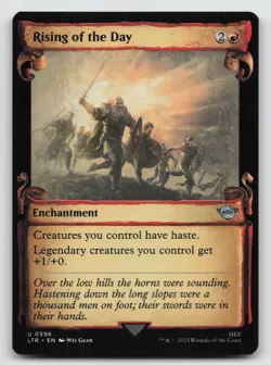 Rising of the Day (Showcase Scrolls) *Non-Foil* LTR 596 NM - Image 1
