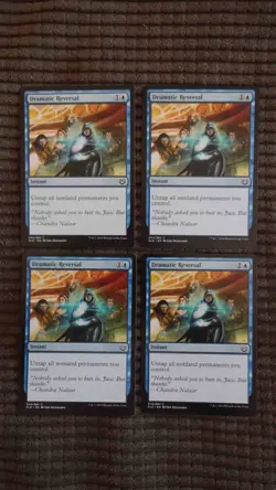 Magic: the Gathering / MtG Dramatic Reversal x4 Kaladesh - Image 1