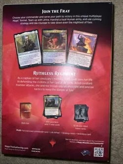 MtG Magic The Gathering 2020 Commander Ruthless Regiment Deck Ikoria Sealed - Image 2