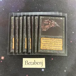 1x MTG Beta Terror from Estate Collection - Image 1