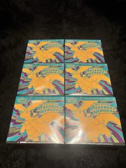 Pokemon TCG Ascended Heroes Elite Trainer Box New Factory Sealed Lot Of 6 - Image 1