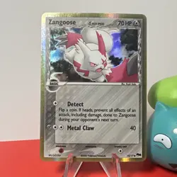 Zangoose - 15/17 - POP Series Promos 5 Holo Vintage Pokemon TCG 2007 LP - Image 1