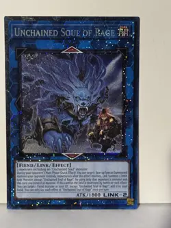 Unchained Soul of Rage (PCR) Prismatic Collector's Rare RA02-EN041 1st Ed Yugioh - Image 1