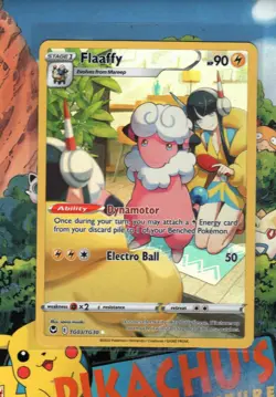 Pokemon TCG Flaaffy TG03/195 Silver Tempest Rare Holo NM/M - Image 1