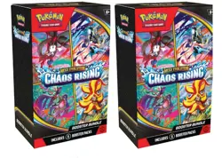 2x Pokemon Mega Evolution Chaos Rising Booster Bundle Boxes PRESALE CONFIRMED - Image 1