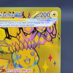Pokemon TCG Pikachu 179/131 Hyper Rare Prismatic Evolutions Near Mint Holo - Image 3