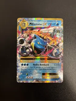 Pokemon TCG M Blastoise EX 22/108 - Evolutions Holo - HP - Image 1