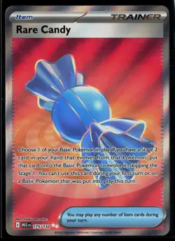 Rare Candy 175/132 Mega Evolution Ultra Rare Pokemon - Image 1