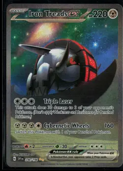 Iron Treads ex 248/198 Scarlet & Violet Special Illustration Rare Pokemon - Image 1