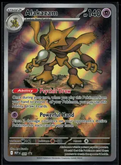 Alakazam 009 Mega Evolutions Promo Pokemon - Image 1
