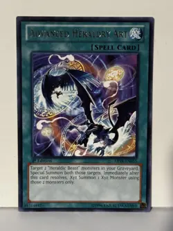Advanced Heraldry Art Rare ABYR-EN055 1st Ed Yugioh NM - Image 1