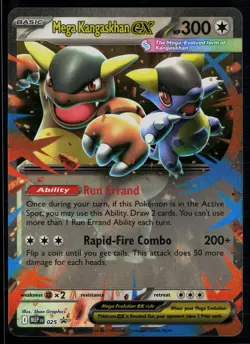 Mega Kangaskhan ex 025 Mega Evolutions Promo Pokemon - Image 1