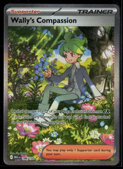 Wally's Compassion 186/132 Mega Evolution Special Illustration Rare Pokemon - Image 1