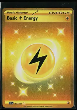 Basic Lightning Energy 257/198 Scarlet & Violet Hyper Rare Pokemon - Image 1