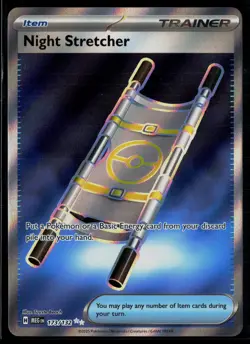 Night Stretcher 173/132 Mega Evolution Ultra Rare Pokemon - Image 1